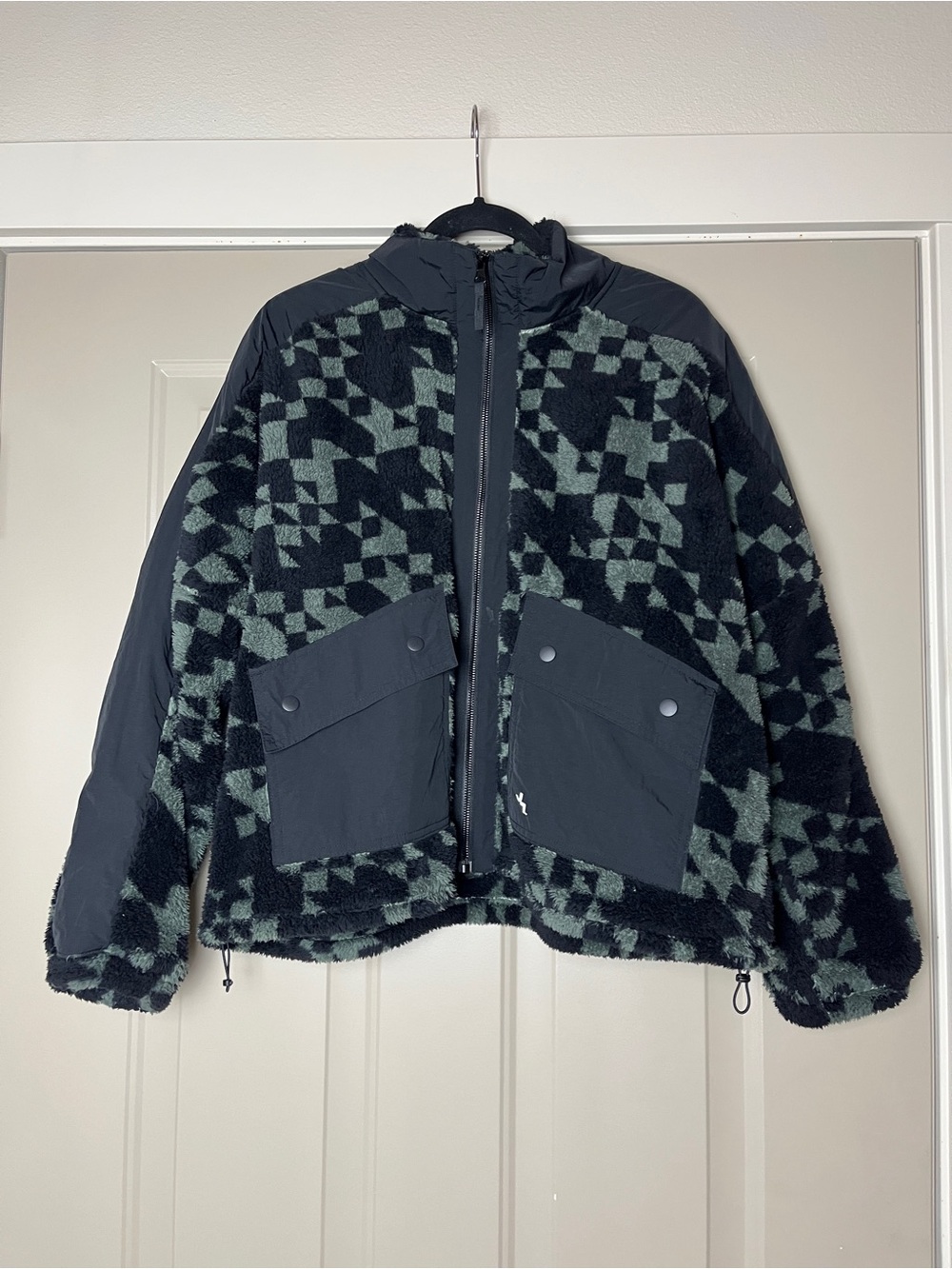 Women’s JoyLab Patterned Fleece Zip Up